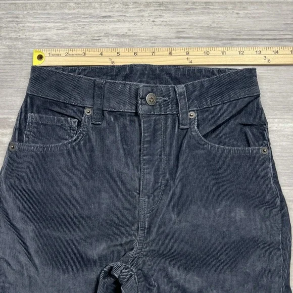 Patagonia Women's 24 Organic‎ Cotton Everyday Cords 'Slim Fit' Smolder Blue NWT - Picture 5 of 11